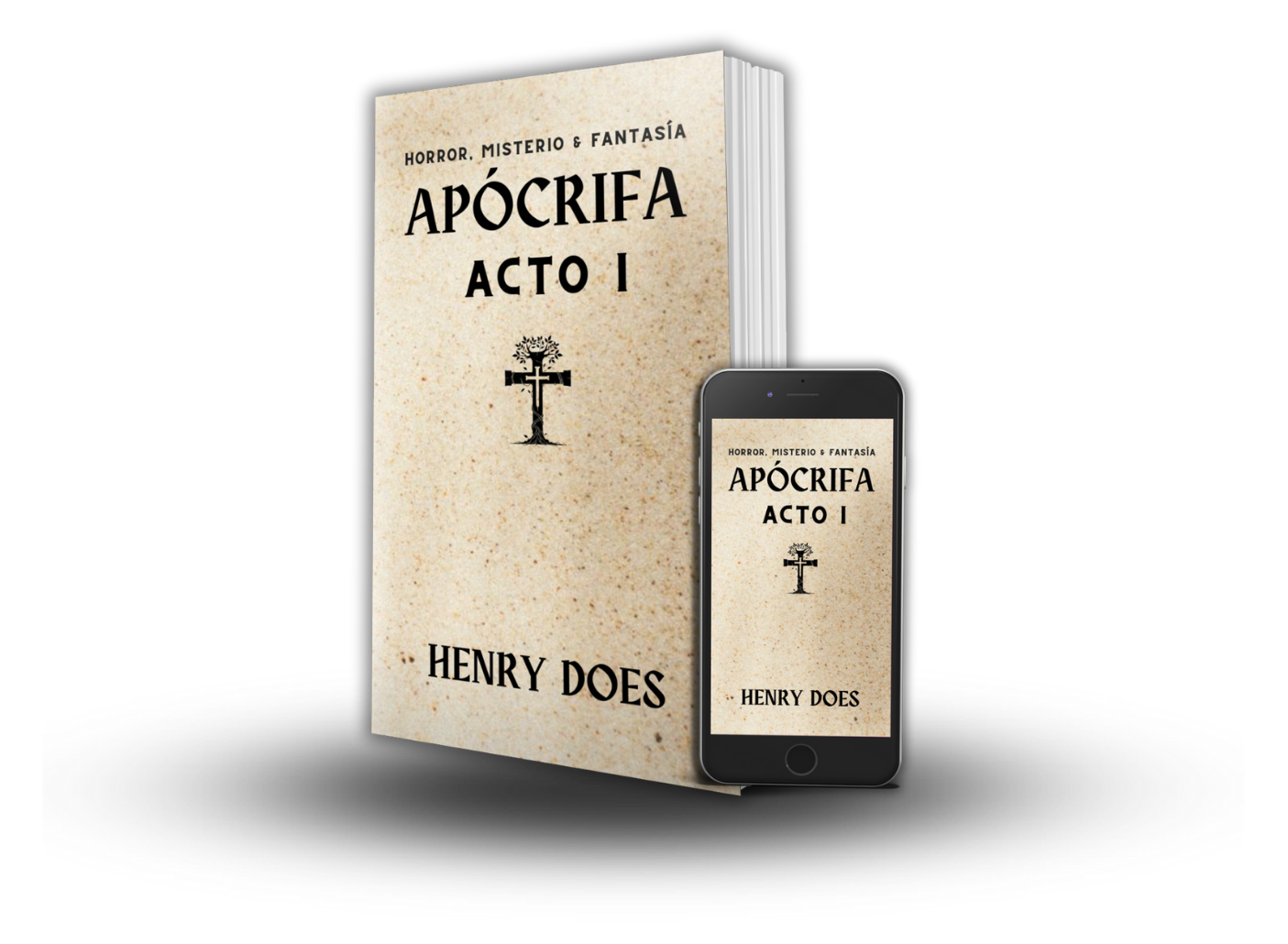 Apocrifa acto 1 libro horror misterio fantasia oscura